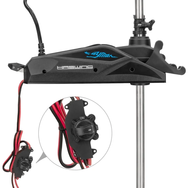 Човновий електромотор GPS Haswing Cayman B 80 24v GPS - Зображення 5